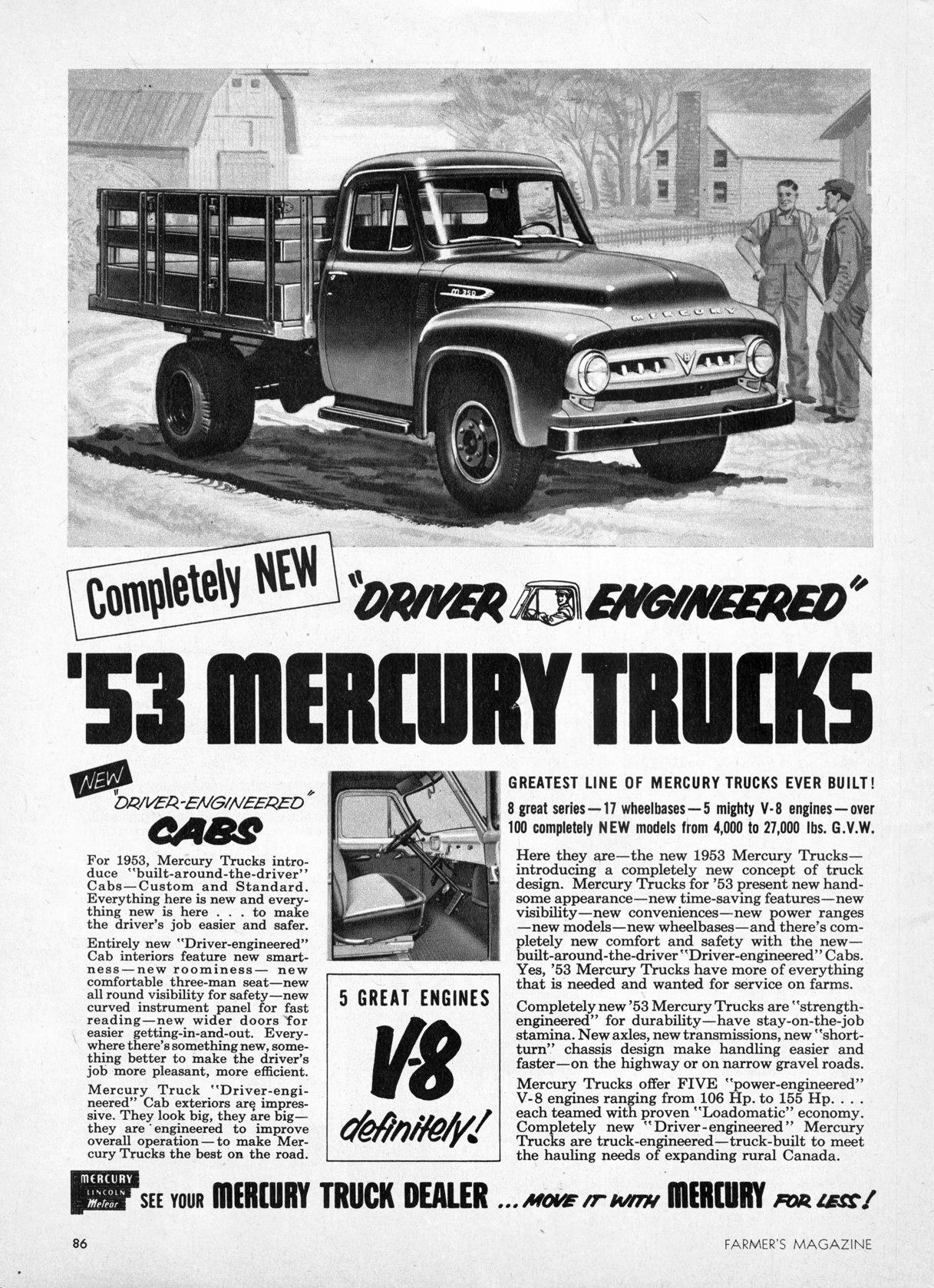 1953 Ford Canada Mercury Truck 2